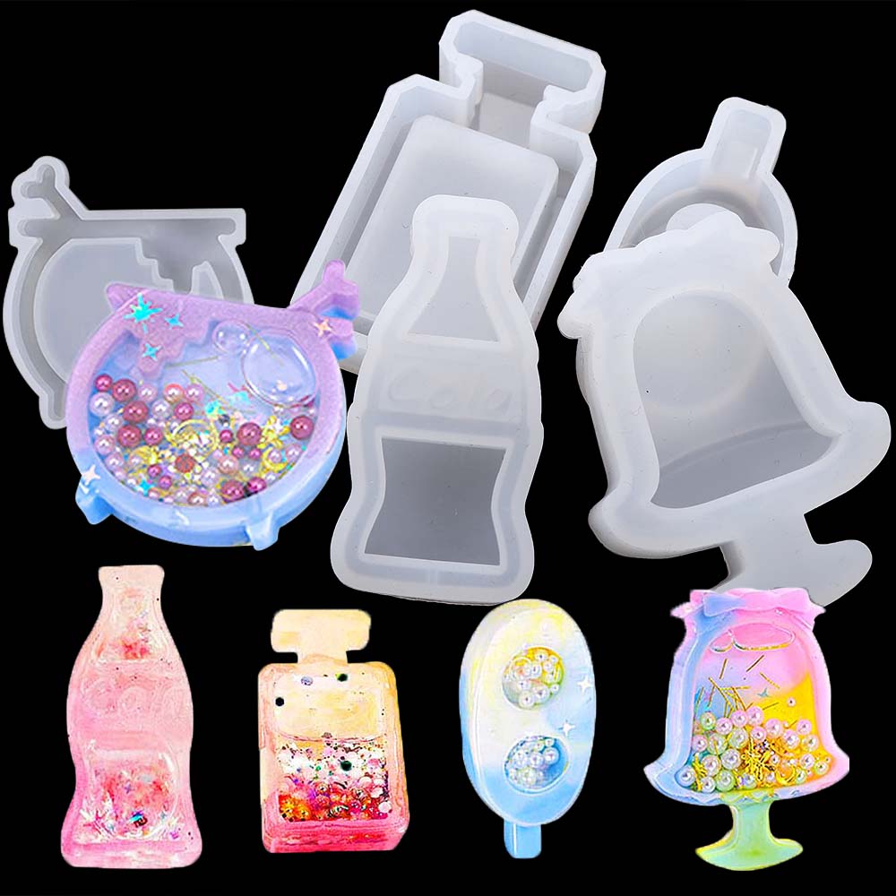 Resin Art Glue - 10 stil Quicksand Reçine Döküm Kalıp