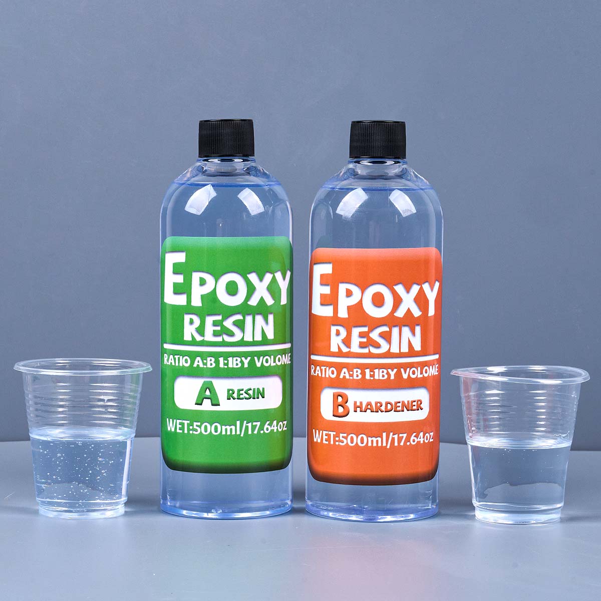 Resin Art Glue - 1:1 Oranı Epoksi Reçine Kiti Anti-Sarıklama