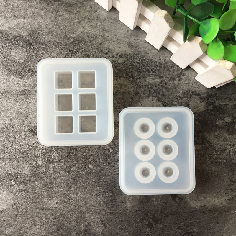 Resin Art Glue - Silikon kalıp 16mm küp topu boncuk