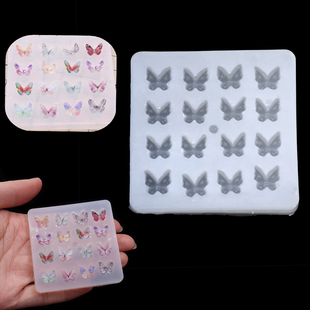Resin Art Glue - Küçük kelebek şekli epoksi reçine kalıp