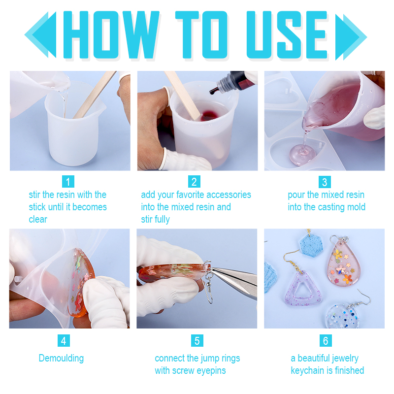 Küpe Kolye silikon kalıp Epoks - Resin Art Glue incelemesi ve fiyatı