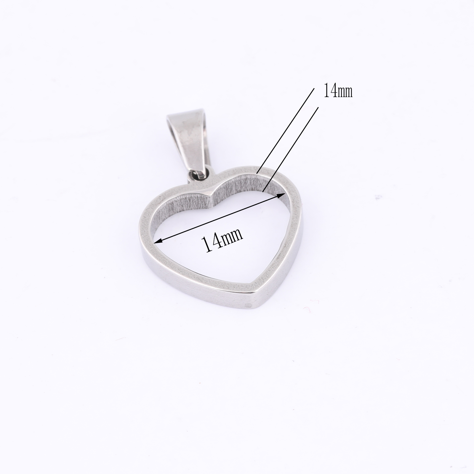 10 adet Paslanmaz Çelik 14mm K - Bezels Pendant Resin incelemesi ve fiyatı