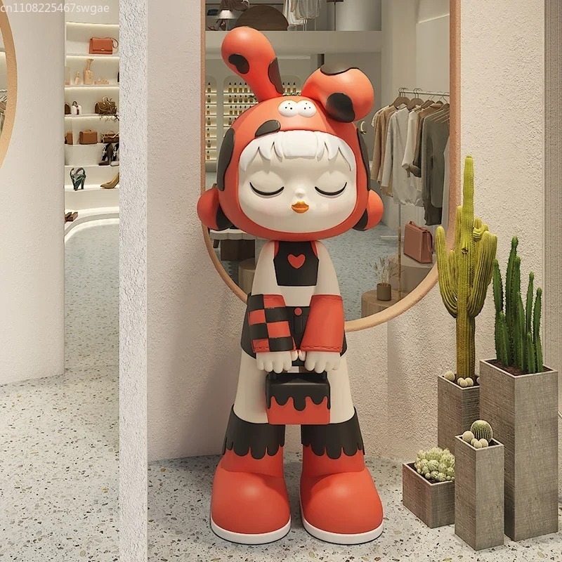Çizgi Film Kız Heykeli İç Meka - Resin Art Craft incelemesi ve fiyatı
