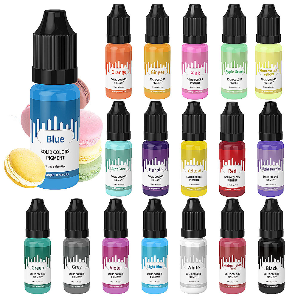 18 renk 10 ml Macaron Katı Pas - Resin Art Glue incelemesi ve fiyatı