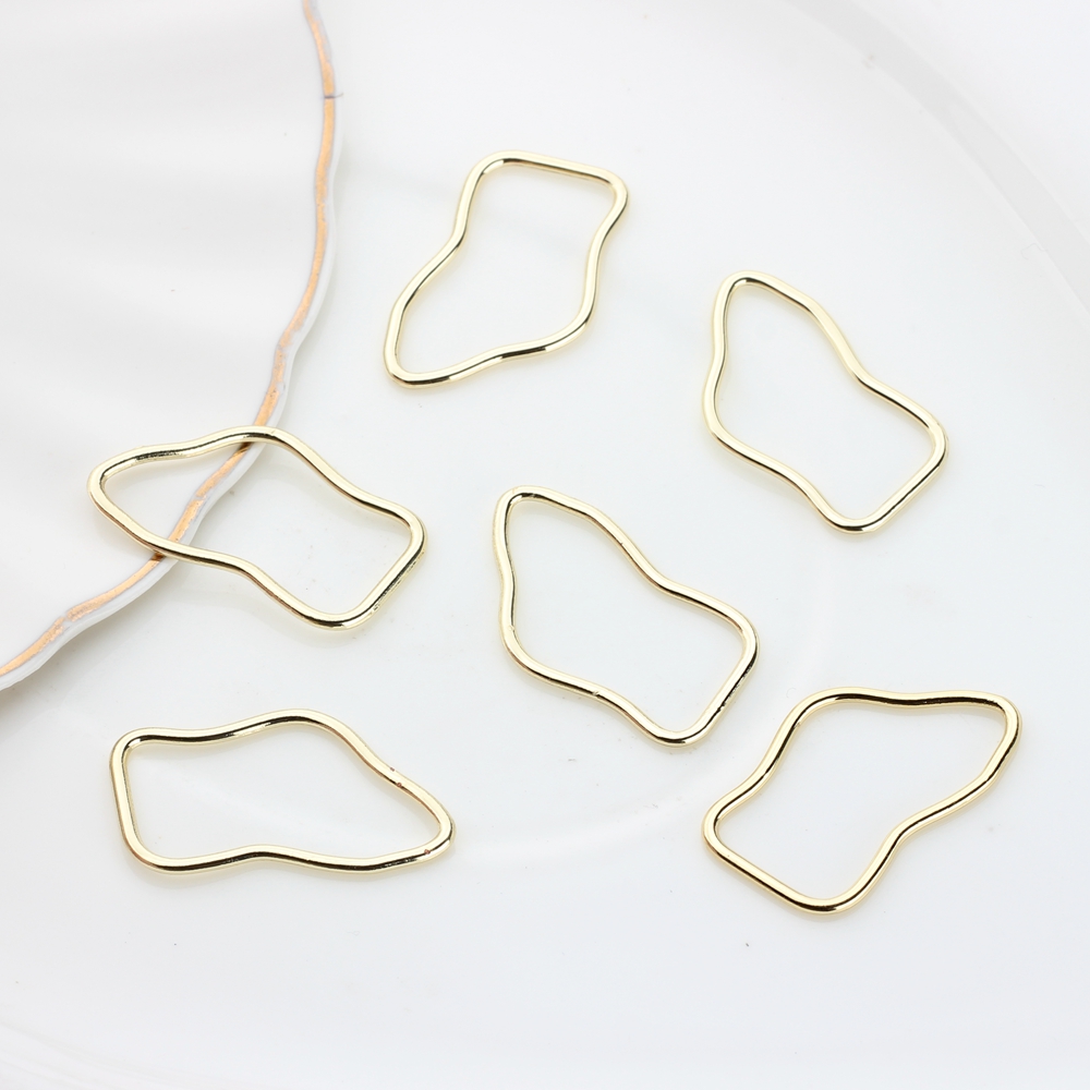 10 adet/grup Çinko Alaşım Geom - Bezels Pendant Resin incelemesi ve fiyatı