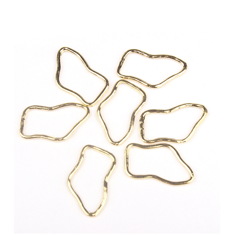10 adet/grup Çinko Alaşım Geom - Bezels Pendant Resin incelemesi ve fiyatı