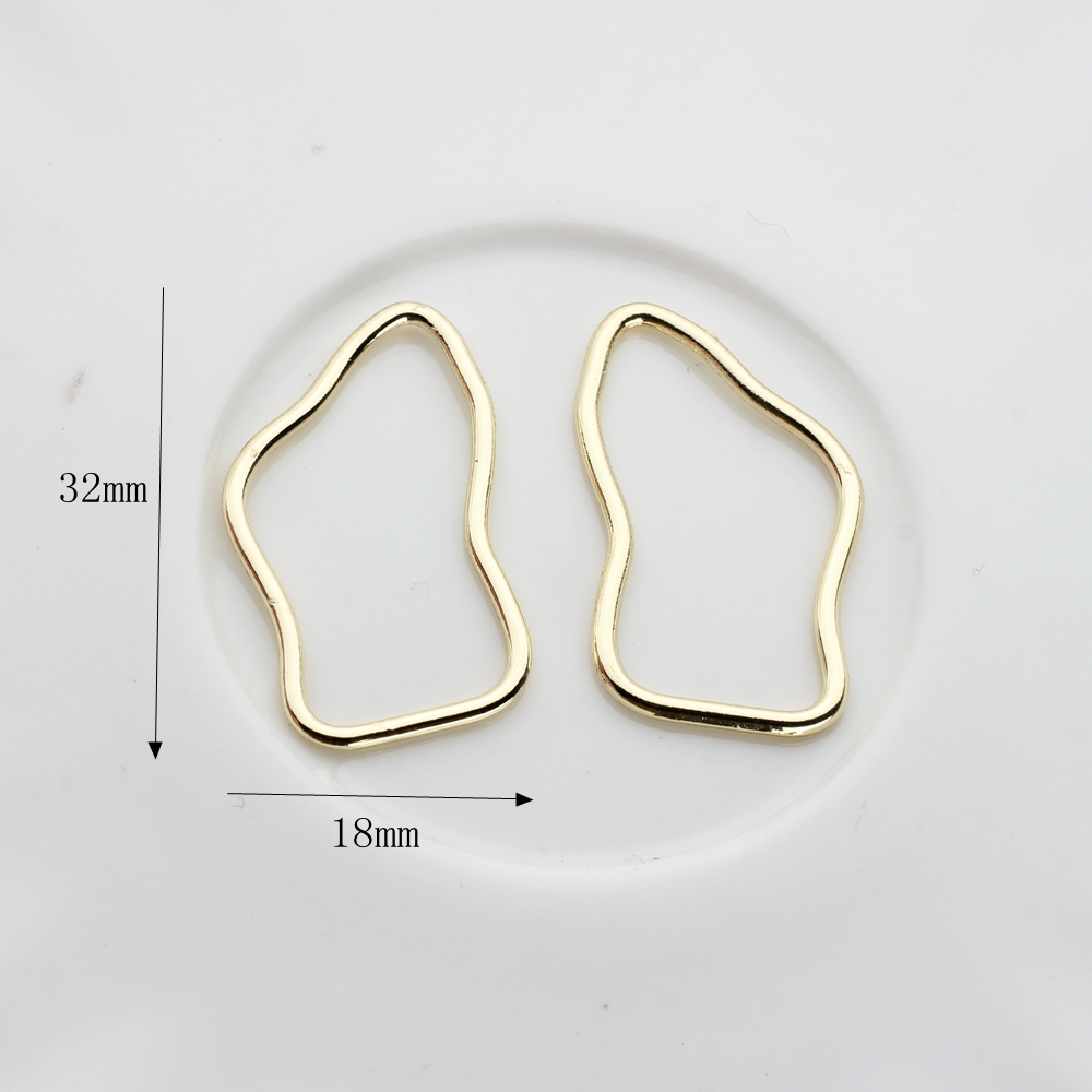 10 adet/grup Çinko Alaşım Geom - Bezels Pendant Resin incelemesi ve fiyatı