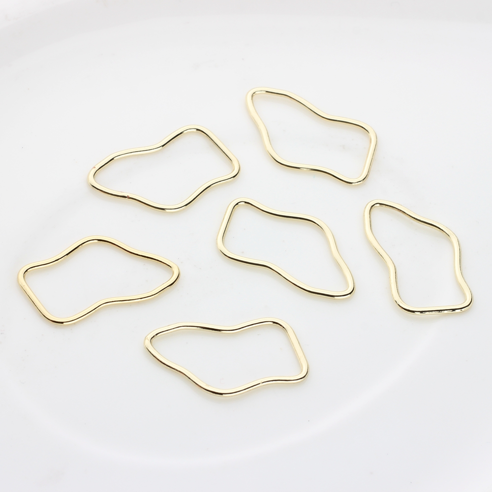 10 adet/grup Çinko Alaşım Geom - Bezels Pendant Resin incelemesi ve fiyatı