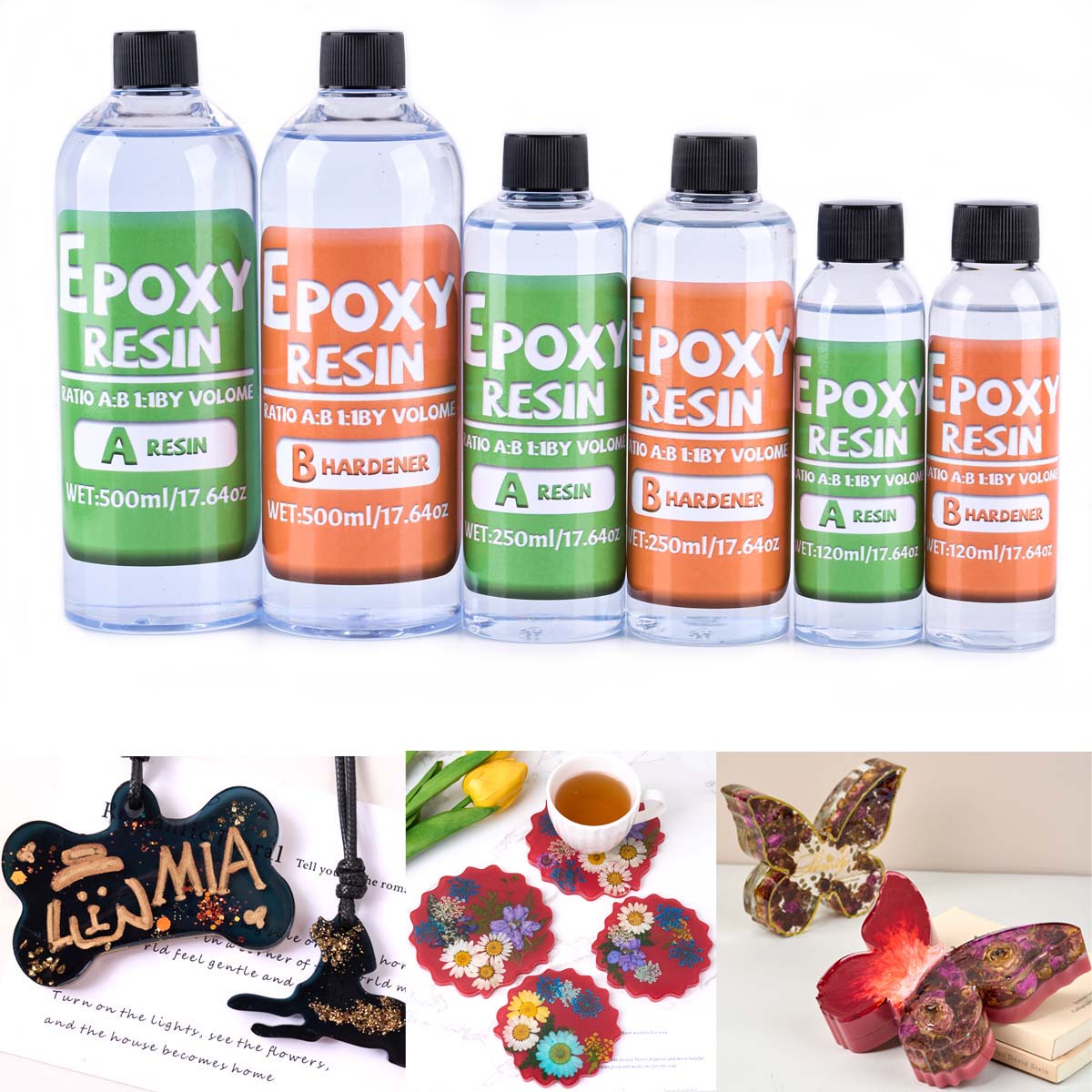 1:1 Oranı Epoksi Reçine Kiti A - Resin Art Glue incelemesi ve fiyatı