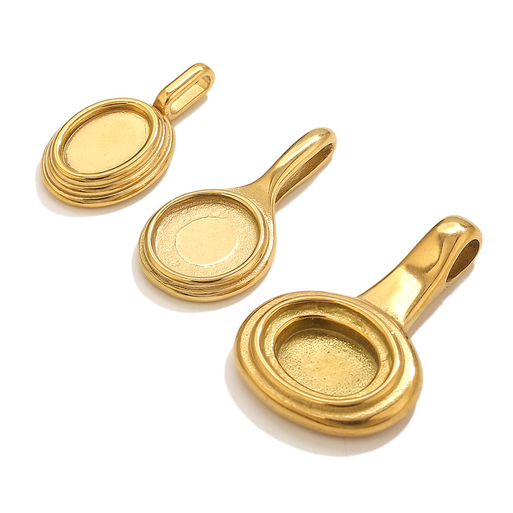 5 adet Paslanmaz Çelik Yuvarla - Bezels Pendant Resin incelemesi ve fiyatı