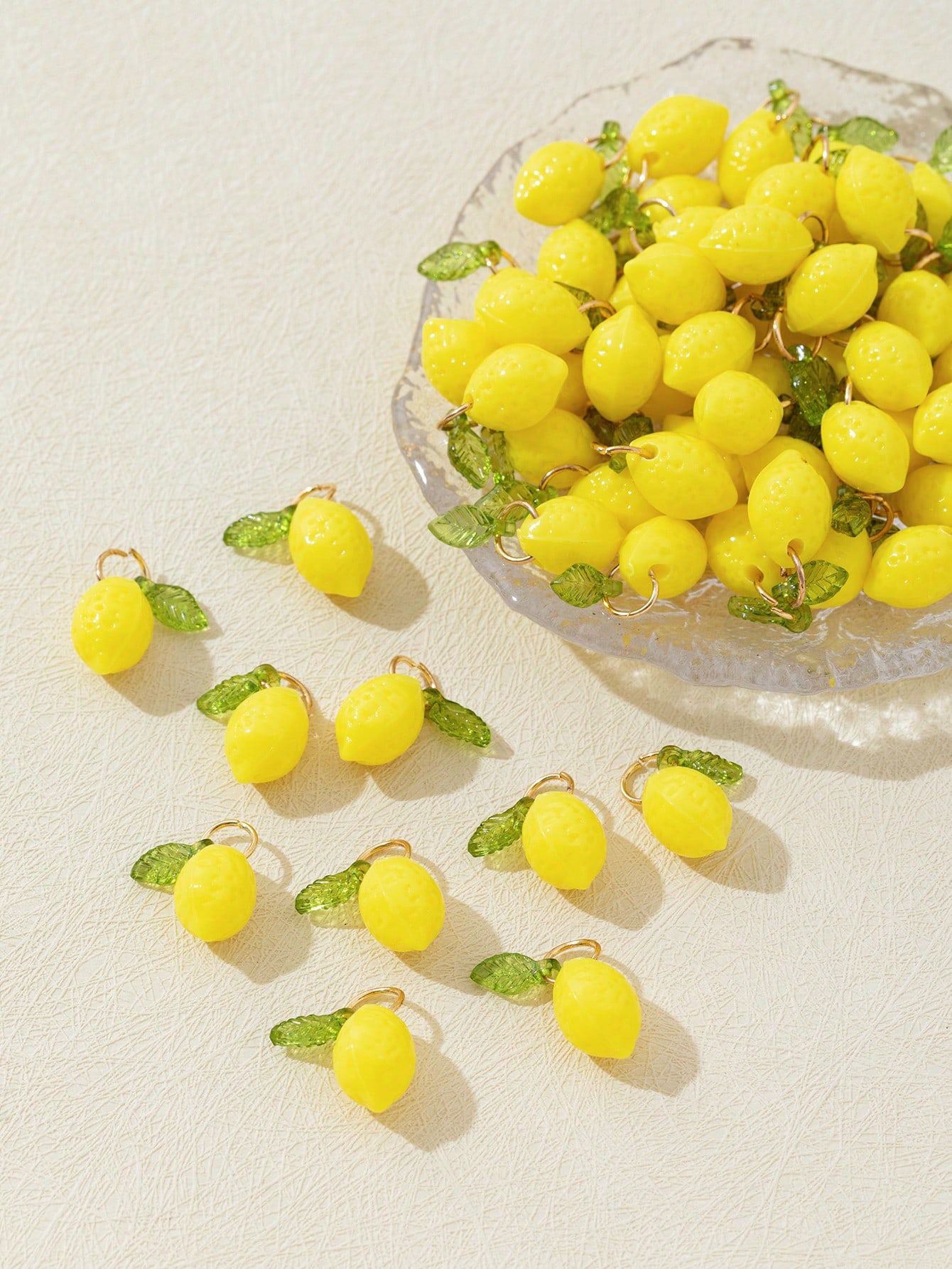 10 adet 3D limon reçine takıla - Resin Art Craft incelemesi ve fiyatı