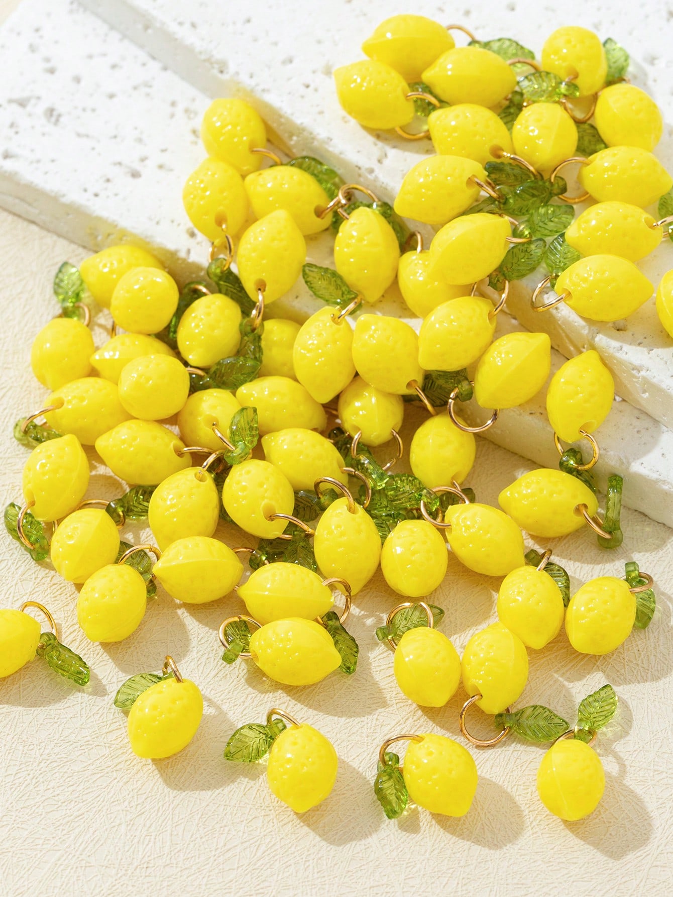 10 adet 3D limon reçine takıla - Resin Art Craft incelemesi ve fiyatı