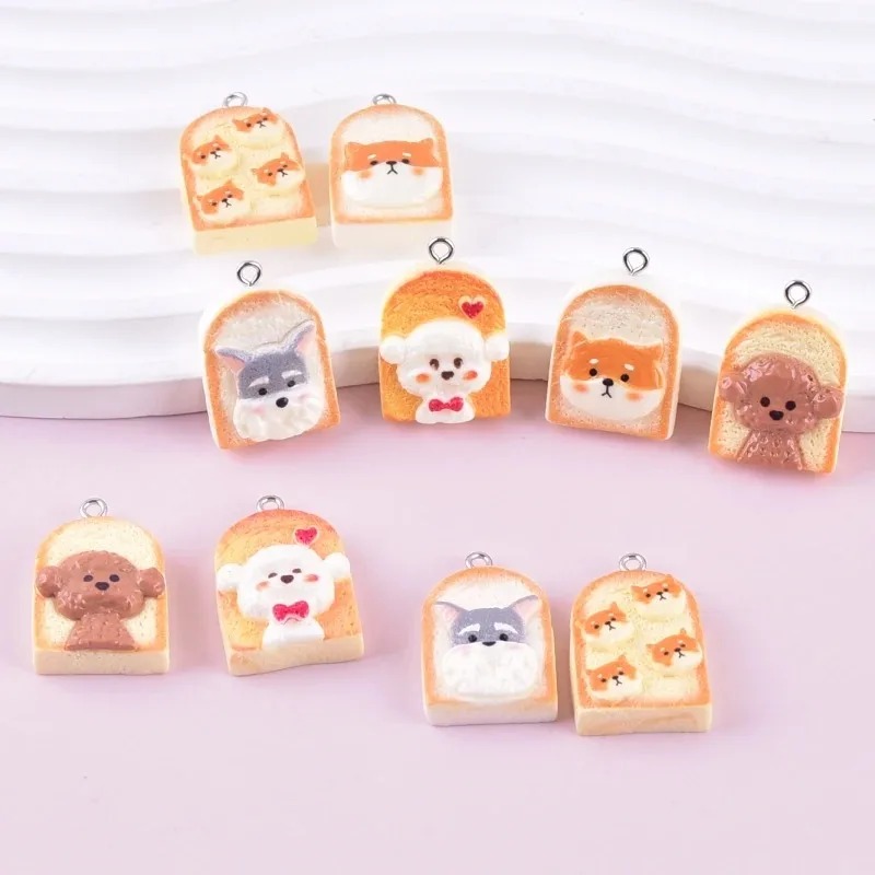 10 adet sevimli tost köpek reç - Resin Art Craft incelemesi ve fiyatı