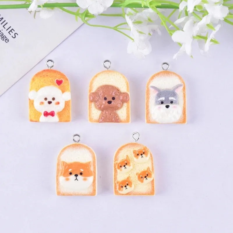 10 adet sevimli tost köpek reç - Resin Art Craft incelemesi ve fiyatı