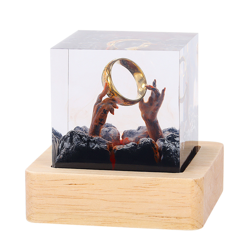 Şeytan Diyarı Organizma Reçine - Resin Art Ring incelemesi ve fiyatı