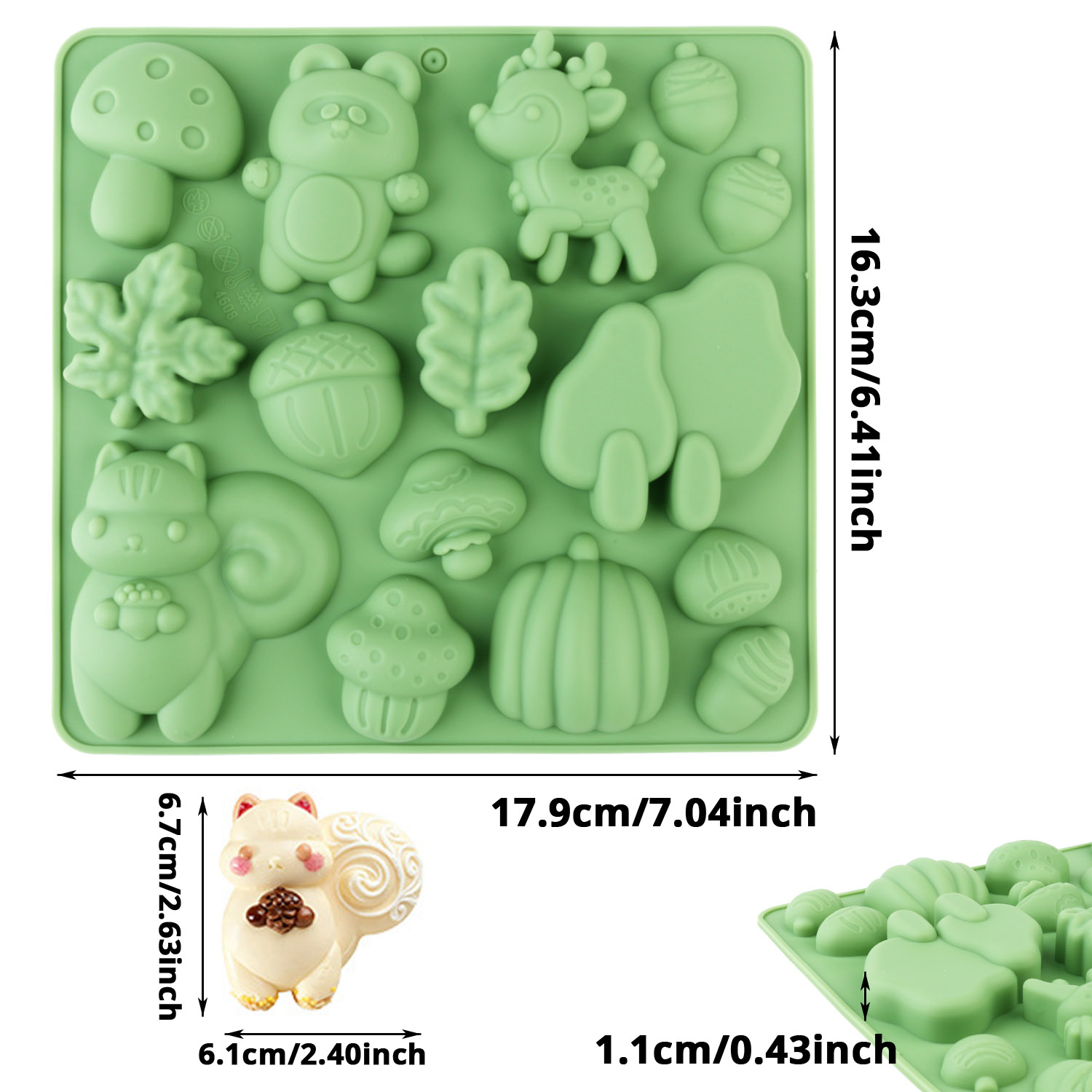Sincap ve Geyik Şeklinde Hayva - Resin Art Craft incelemesi ve fiyatı