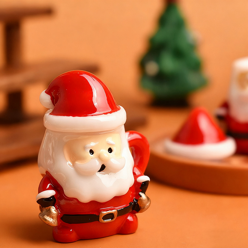 Mini Noel Baba Çay Fincanı Süs - Resin Art Craft incelemesi ve fiyatı
