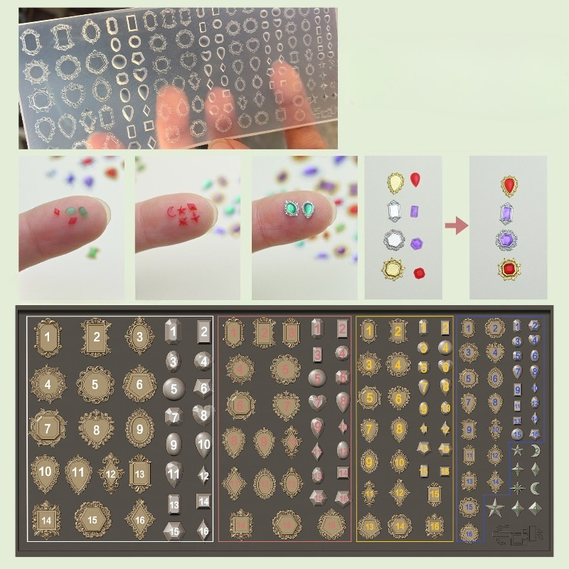 Değerli Taş Kolye Silikon Kalı - Bezels Pendant Resin incelemesi ve fiyatı