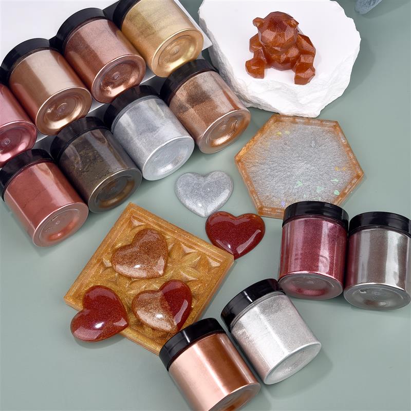 50g pırıltılı metalik altın gü - Resin Art Glue incelemesi ve fiyatı