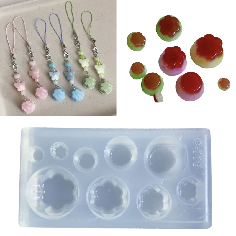 Sevimli Puding Şekli silikon k - Resin Art Glue incelemesi ve fiyatı
