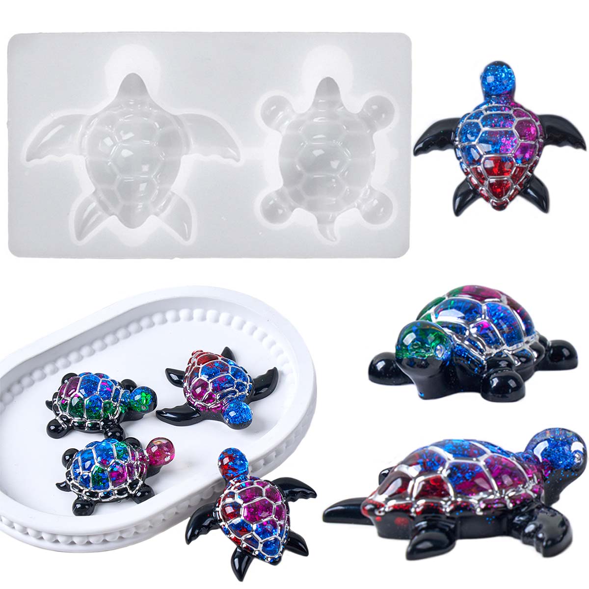 3D Deniz Kaplumbağası Anahtarl - Resin Art Glue incelemesi ve fiyatı