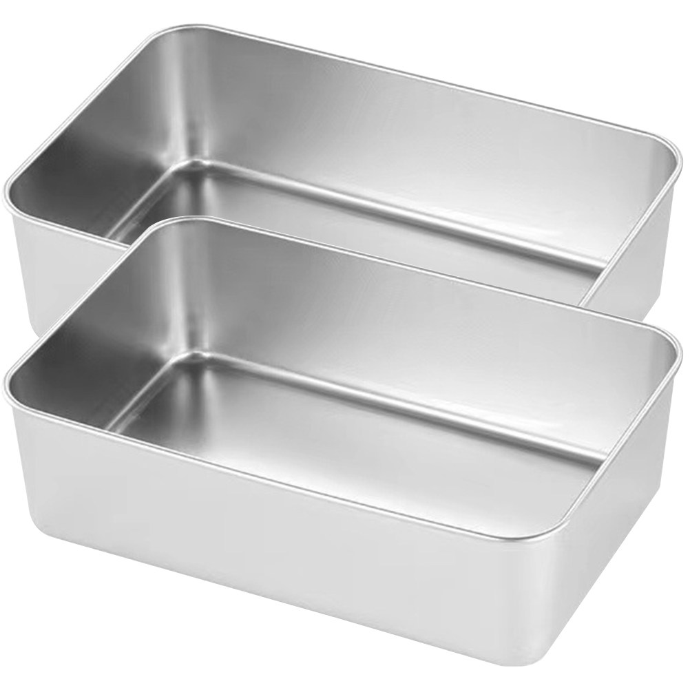2 Adet Dikdörtgen Paslanmaz Çe - Tray Mold Rectangle incelemesi ve fiyatı