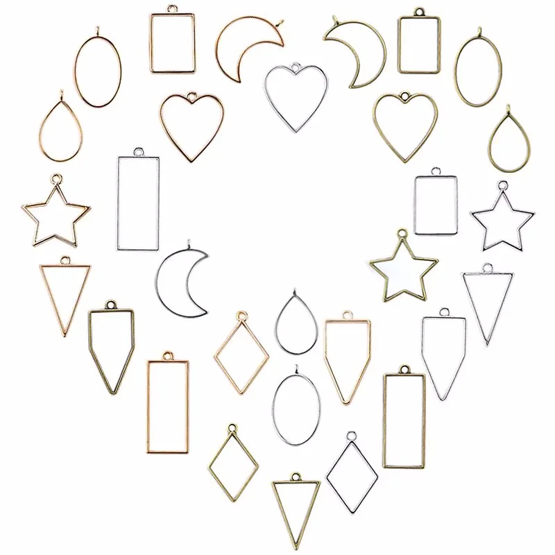 Açık Çerçeve Kolye Reçine 10 S - Bezels Pendant Resin incelemesi ve fiyatı